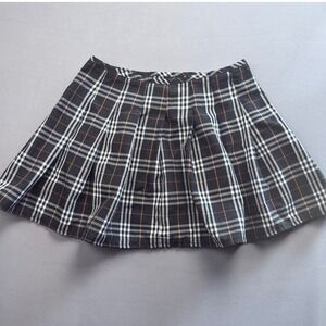 Becky Thatcher Elderwear Black Plaid Skirt - Size 13 Juniors